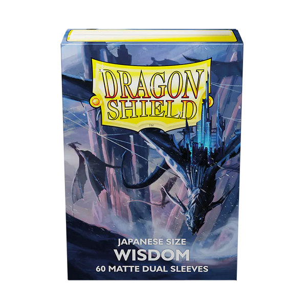 Dragon Shield: Japanese Size 60ct Sleeves - Wisdom (Dual Matte)