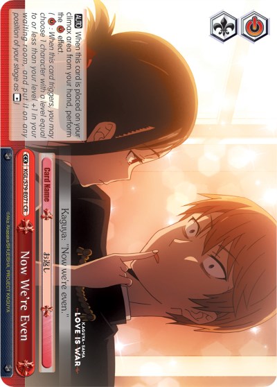 Now We're Even (KGL/S79-E071 CR) - Kaguya-sama: Love is War