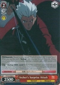 Archer's Surprise Attack (FS/S34-E064 U) - Fate/stay night [Unlimited Blade Works]