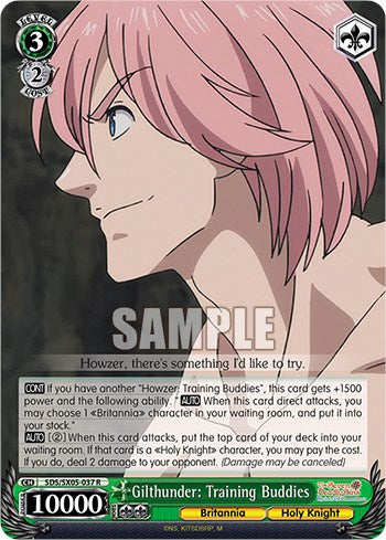Gilthunder: Training Buddies (SDS/SX05-037 R) - The Seven Deadly Sins: Revival of The Commandments