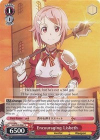 Encouraging Lisbeth (SAO/S20-E067 C) - Sword Art Online