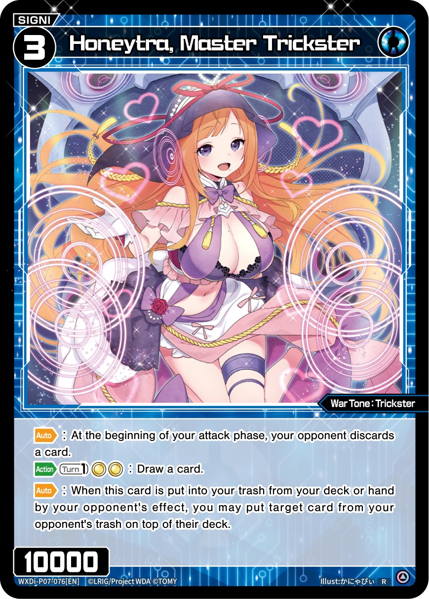 Honeytra, Master Trickster (WXDi-P07-076[EN]) [Welcome Back Diva -Lostorage-]