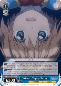 Sakura: Topsy-Turvy (CCS/WX01-093 C) - Cardcaptor Sakura: Clear Card
