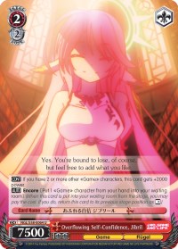 Overflowing Self-Confidence, Jibril (NGL/S58-E064 U) - No Game No Life