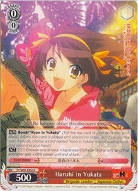 Haruhi in Yukata (SY/W08-E053 R) - The Melancholy of Haruhi Suzumiya