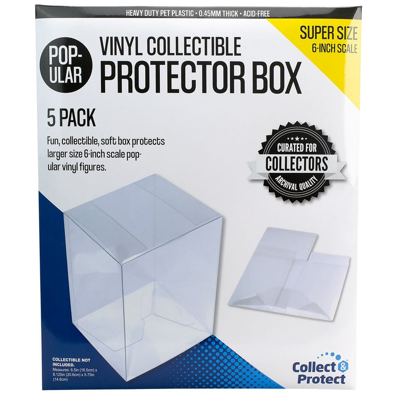 Funko 6-Inch Vinyl Collectible Collapsible Protector Box 5-Pack