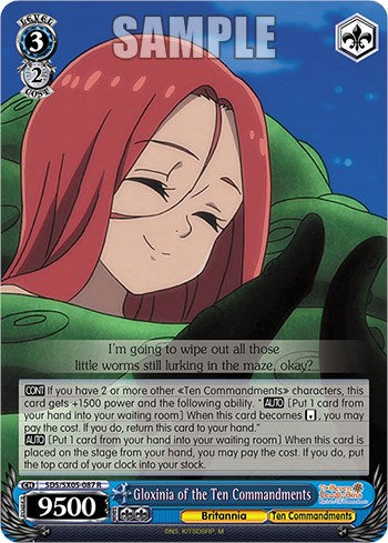 Gloxinia of the Ten Commandments (SDS/SX05-087 R) - The Seven Deadly Sins: Revival of The Commandments
