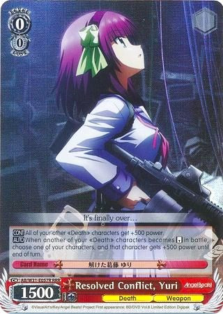 Resolved Conflict, Yuri (RRR) (AB/W31-E057R RRR) - Angel Beats! Re:Edit