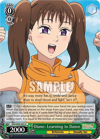 Diane: Learning to Dance (SDS/SX05-041 U) - The Seven Deadly Sins: Revival of The Commandments