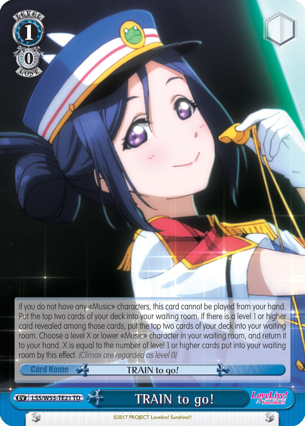 TRAIN to go! (LSS/W53-TE21 TD) - Love Live! Sunshine!! Extra Booster