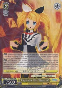Kagamine Rin "Reactor" (PD/S29-E002 RR) - Hatsune Miku: Project DIVA F 2nd