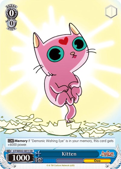 Kitten (SR) (AT/WX02-081S SR) - Adventure Time