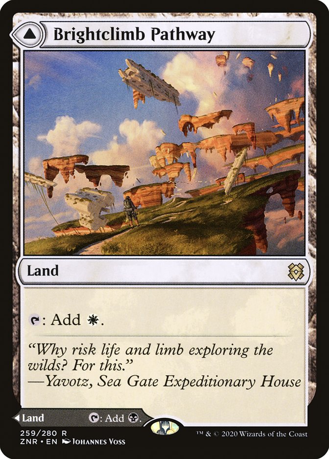 Brightclimb Pathway // Grimclimb Pathway (ZNR-259) - Zendikar Rising