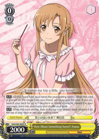 How About Something Sweet? Asuna (SAO/S65-E007 R) - Sword Art Online -Alicization-