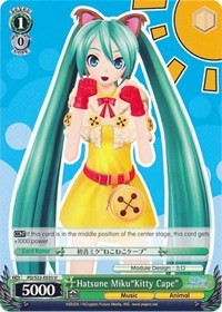 Hatsune Miku"Kitty Cape" (PD/S22-E035 U) - Hatsune Miku -Project DIVA- f