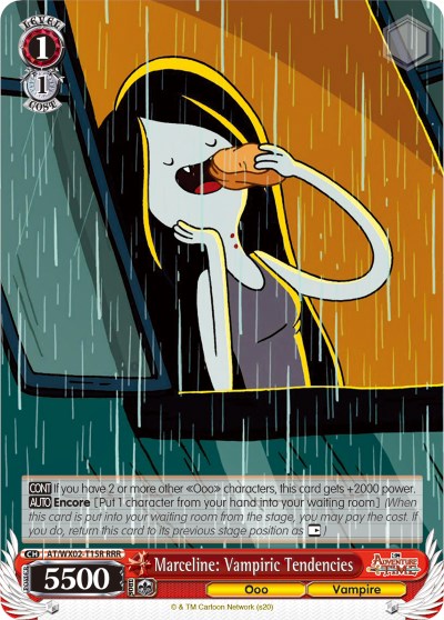 Marceline: Vampiric Tendencies (RRR) (AT/WX02-T15R RRR) - Adventure Time