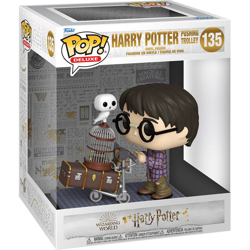 Funko Mini Moments: Harry Potter and the Sorcerer's Stone 20th Anniversary - Harry Pushing Trolley