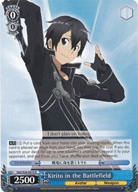 Kirito in the Battlefield (SAO/S20-E079 R) - Sword Art Online