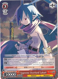 Supreme Overlord Laharl (DG/EN-S03-E098 R) - Disgaea