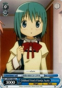 Childhood Friend of Kamijo, Sayaka (MM/W17-E093 C) - Puella Magi Madoka Magica