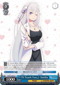 I'll Teach You Emilia (RZ/S55-E061 R) - Re:ZERO Vol.2