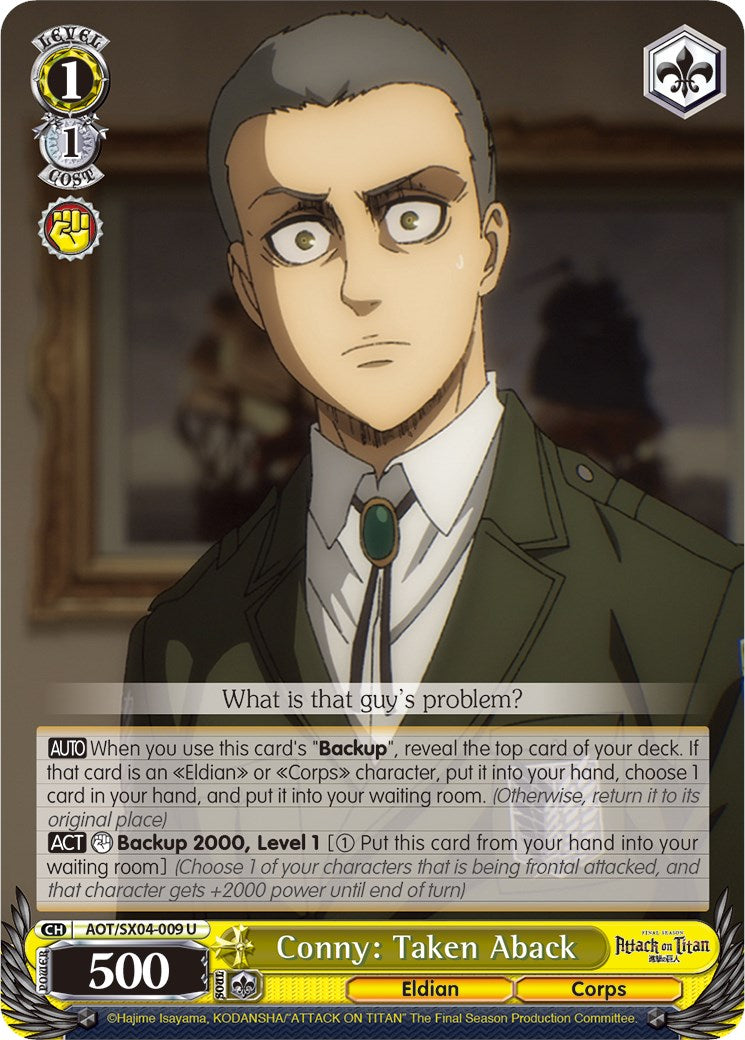 Conny: Taken Aback (AOT/SX04-009 U) - Attack On Titan: Final Season