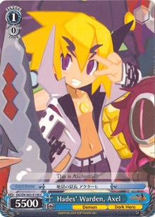 Hades' Warden, Axel (DG/EN-S03-E150 C) - Disgaea