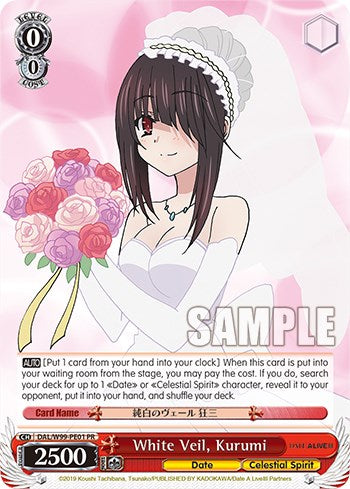 White Veil, Kurumi (DAL/W99-PE01 PR) - Date A Live Vol.2