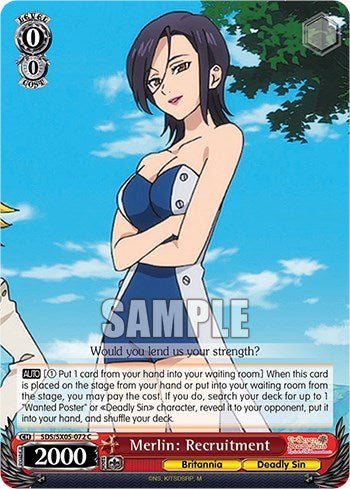 Merlin: Recruitment (SDS/SX05-072 C) - The Seven Deadly Sins: Revival of The Commandments