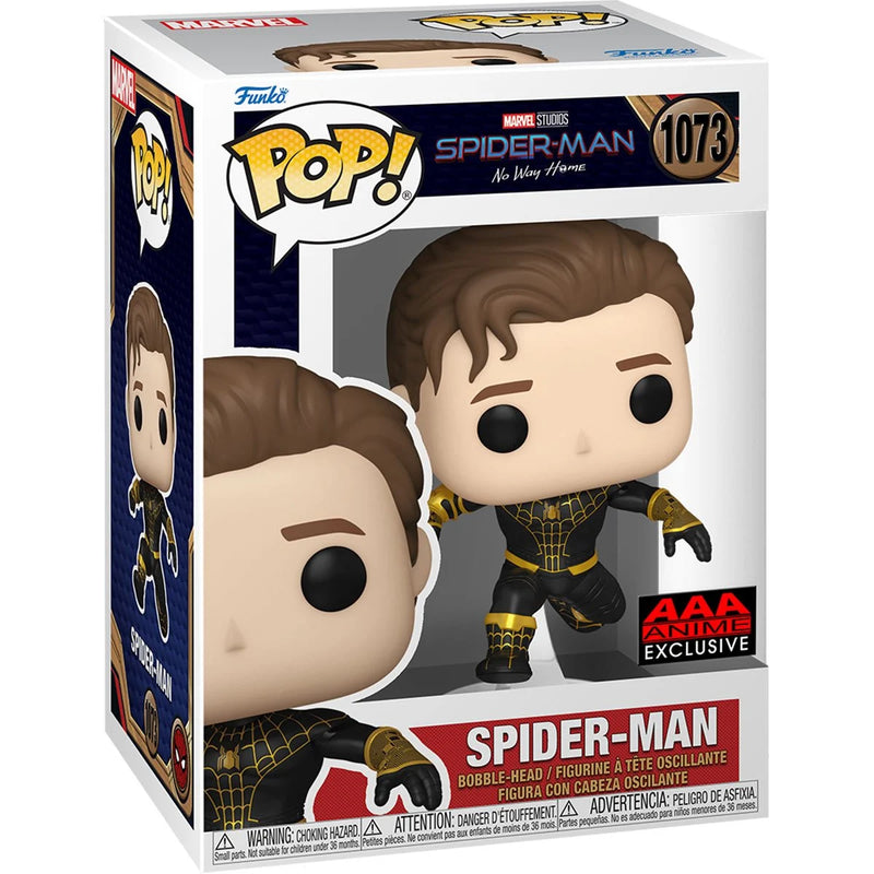 Funko Pop! Spider-Man: No Way Home Unmasked Spider-Man Black Suit - AAA Anime Exclusive