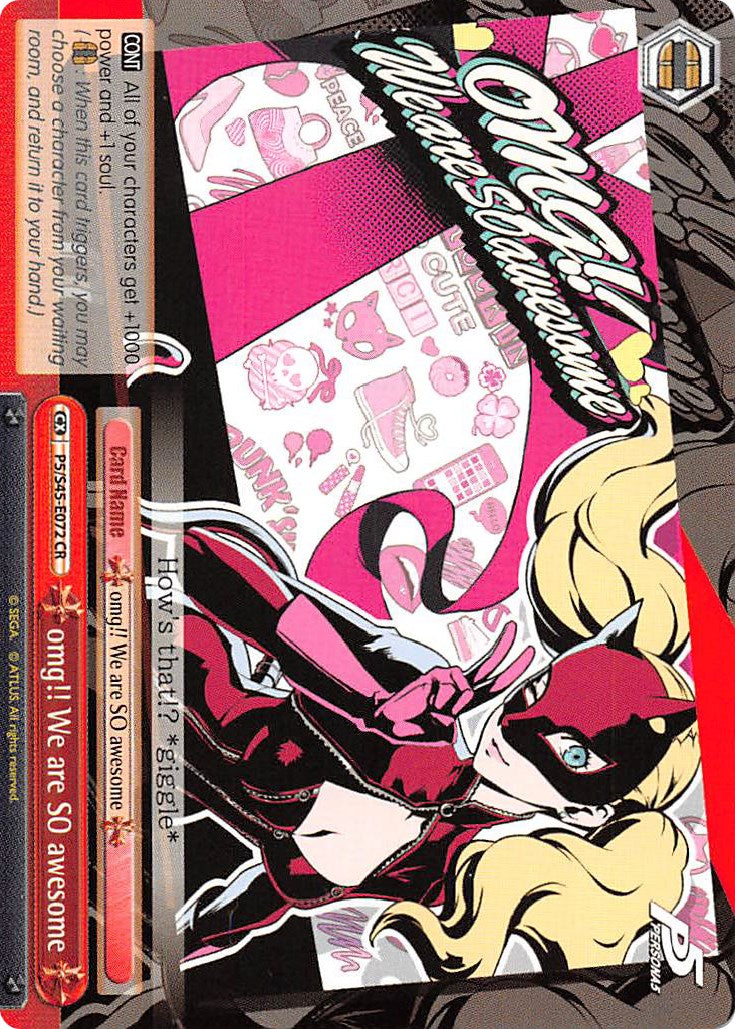 omg!! We are SO awesome (P5/S45-E072 CR) - Persona 5