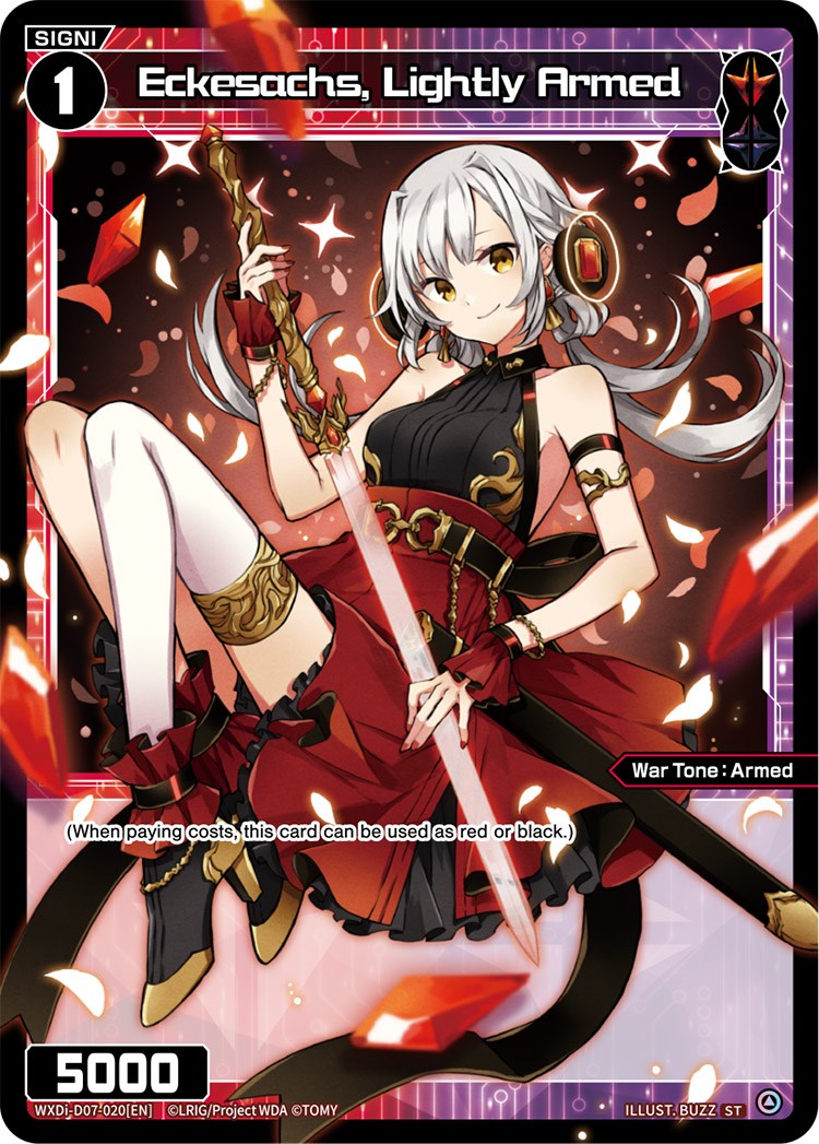 Eckesachs, Lightly Armed (WXDi-D07-020) [Top Diva Deck: DXM]