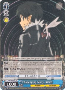 Challenging Many, Kirito (SAO/SE26-E31 C) - Sword Art Online II Vol.2
