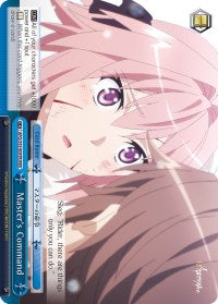 Master's Command (RRR) (APO/S53-E097R RRR) - Fate/Apocrypha