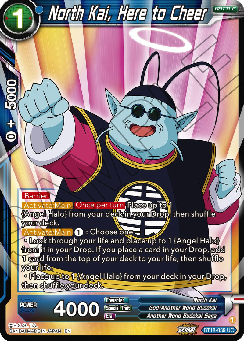 North Kai, Here to Cheer (BT18-039) [Dawn of the Z-Legends]