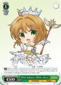 Mini Sakura: White Dress (CCS/WX01-102 PR) - Cardcaptor Sakura: Clear Card