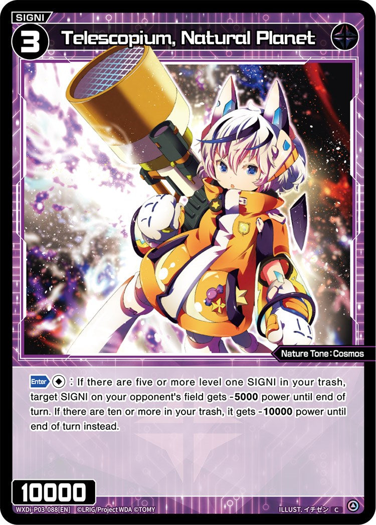 Telescopium, Natural Planet (WXDi-P03-088) [Standup Diva]