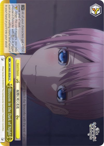 Blossom in the Dark of Night (5HY/W83-E026 CC) - The Quintessential Quintuplets
