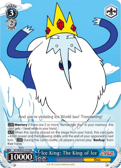 Ice King: The King of Ice (AT/WX02-075 RR) - Adventure Time