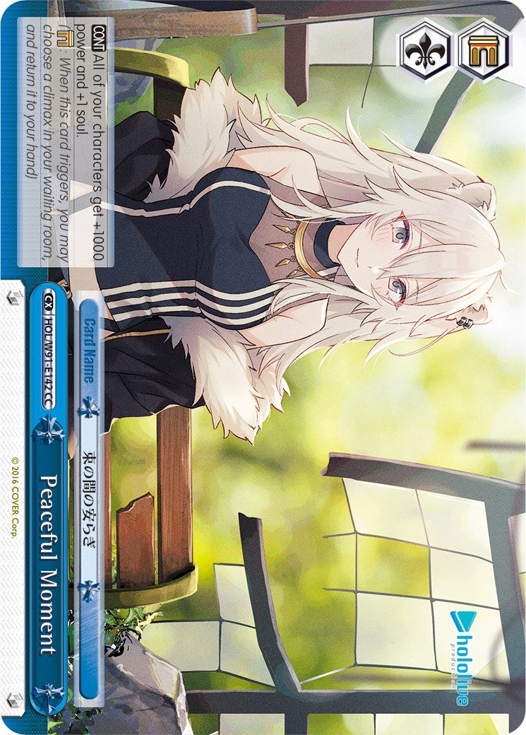 Peaceful Moment (HOL/W91-E142 CC) - hololive production