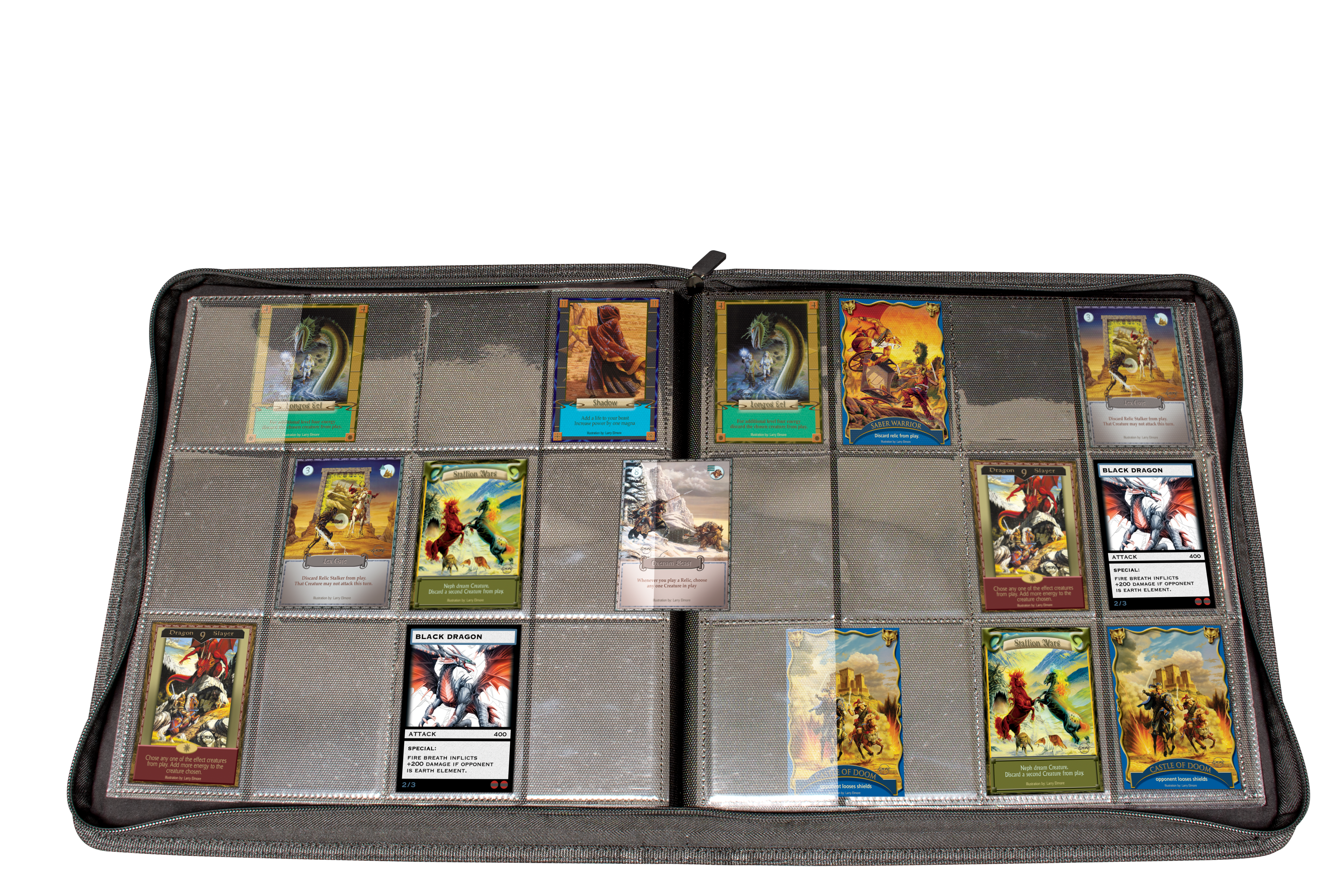 Ultra PRO: Deck Builder's Playset PRO-Binder - Suede Collection (Jet)