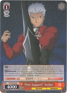 "Fire Support" Archer (FS/S36-E055 R) [Fate/Stay Night [Unlimited Blade Works] Vol. II]