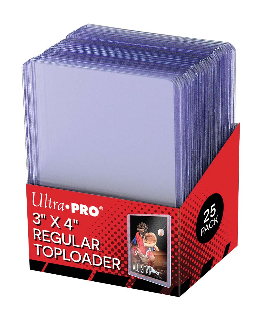 Ultra PRO: Toploader - 3" x 4" Clear Regular (25ct)