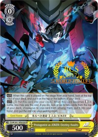 Protagonist as JOKER: Destiny Awaits (BCS 2017 World Finals) (PS/BCS2017/WS01EN PR) - Bushiroad Event Cards