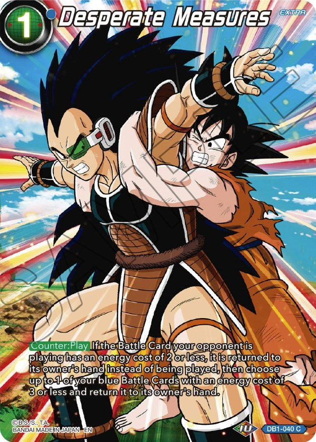 Desperate Measures (DB1-040) [Theme Selection: History of Son Goku]