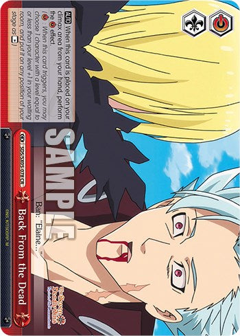 Back From the Dead (SDS/SX05-078 CR) - The Seven Deadly Sins: Revival of The Commandments