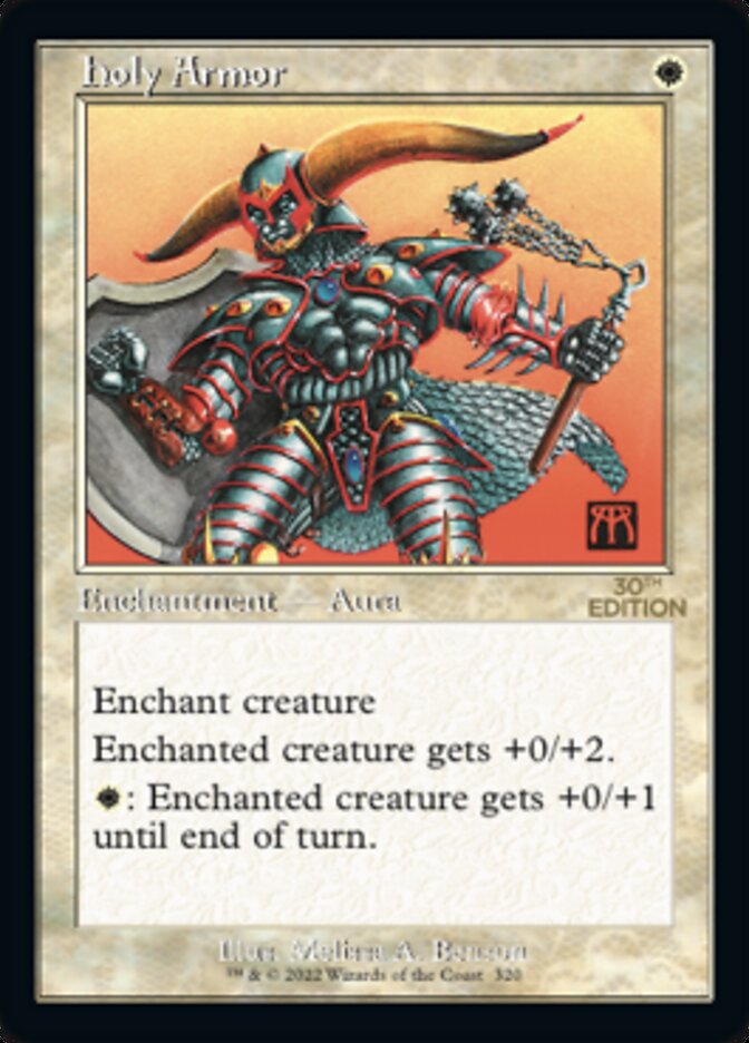 Holy Armor (Retro Frame) (30A-320) - 30th Anniversary Edition