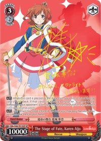 The Stage of Fate, Karen Aijo (SP) (RSL/S56-TE13SP SP) - Revue Starlight