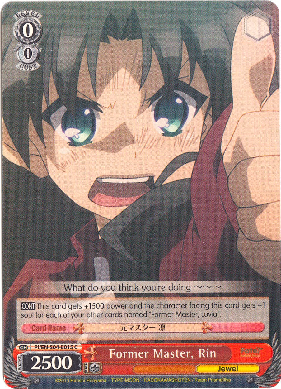 Former Master, Rin (PI/EN-S04-E015 C) - Fate/kaleid liner PRISMA ILLYA DX