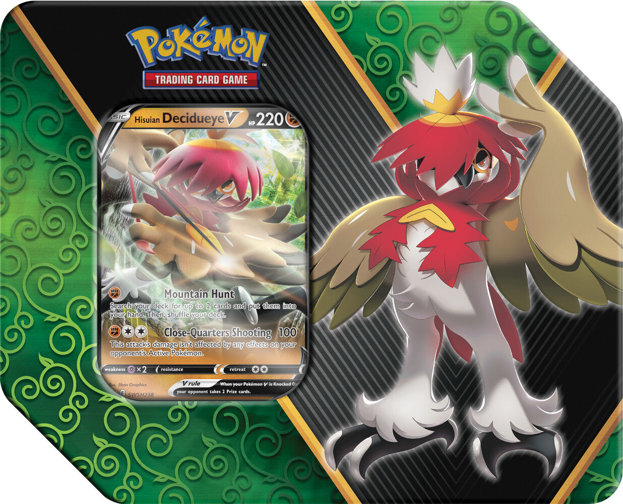 Divergent Powers Tin (Hisuian Decidueye V) (Scratch & Dent)